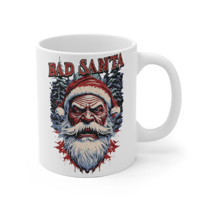 Kubek 330ml z nadrukiem Bad Santa