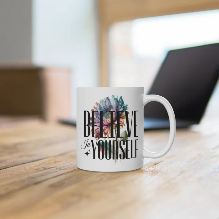 Kubek 330ml z nadrukiem Believe in Yourself