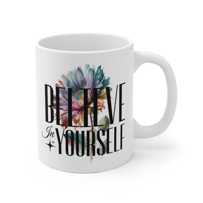 Kubek 330ml z nadrukiem Believe in Yourself