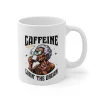 Kubek 330ml z nadrukiem Caffeine Queen