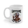 Kubek 330ml z nadrukiem Caffeine Queen