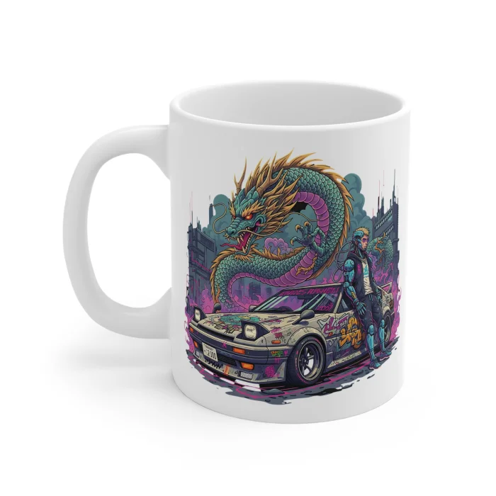 Kubek 330ml z nadrukiem Dragon's Ride
