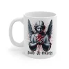 Kubek 330ml z nadrukiem Faith & Glory