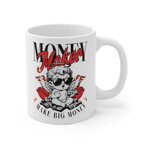 Kubek 330ml z nadrukiem Money Maker