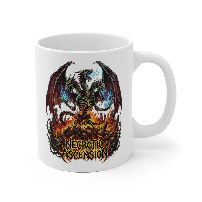 Kubek 330ml z nadrukiem Necrotic Ascension