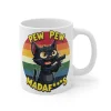 Kubek 330ml z nadrukiem Pew Pew Madaf***s