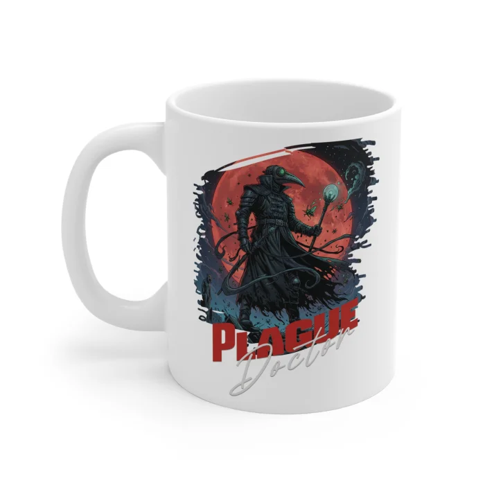 Kubek z nadrukiem 330ml Plague Doctor