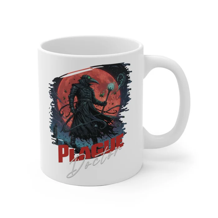 Kubek z nadrukiem 330ml Plague Doctor