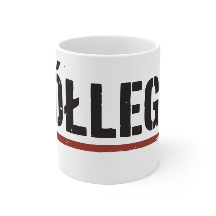 Kubek 330ml z nadrukiem Półlegal