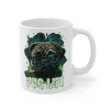 Kubek 330ml z nadrukiem Pug Life