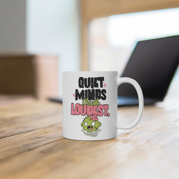 Kubek 330ml z nadrukiem Quiet Minds