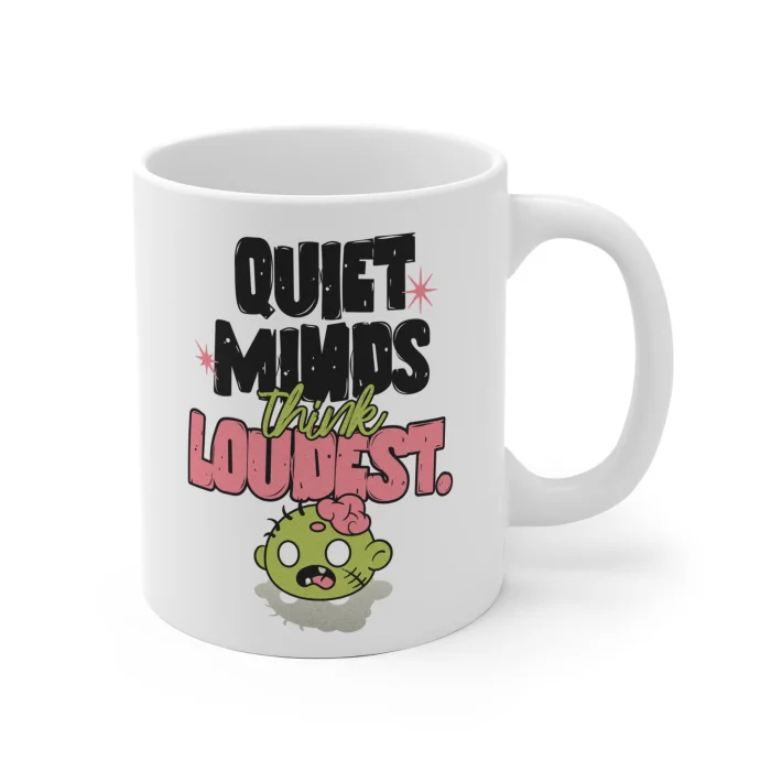 Kubek 330ml z nadrukiem Quiet Minds