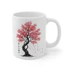 Kubek 330ml z nadrukiem Sakura Tree