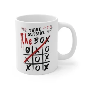 Kubek 330ml z nadrukiem Think Outside The Box