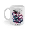 Kubek 330ml z nadrukiem Traveller