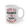 Kubek na Walentynki 330ml Będę Cię Wkurwiał do Końca Twoich Dni