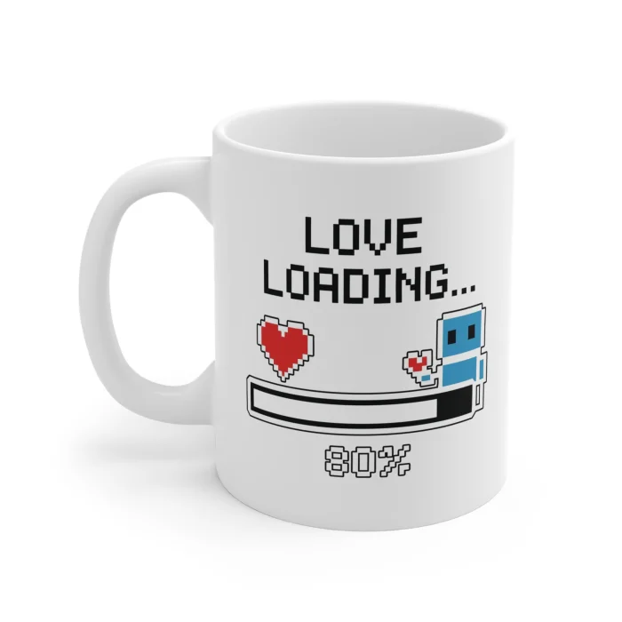 Kubek z nadrukiem 330ml Love Loading