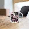 Kubek z nadrukiem 330ml Nie Dotykać Jestem Juz Zajęty