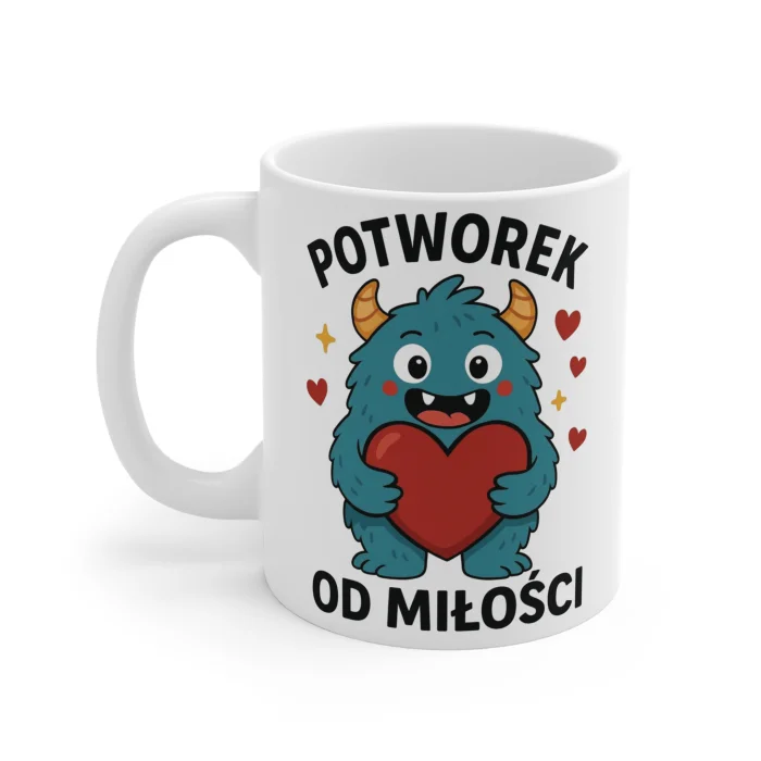 Kubek z nadrukiem 330ml Potworek Od Miłości
