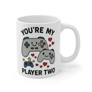Kubek z nadrukiem 330ml You're My Player Two