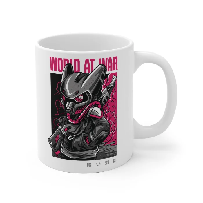 Kubek 330ml z nadrukiem World at War