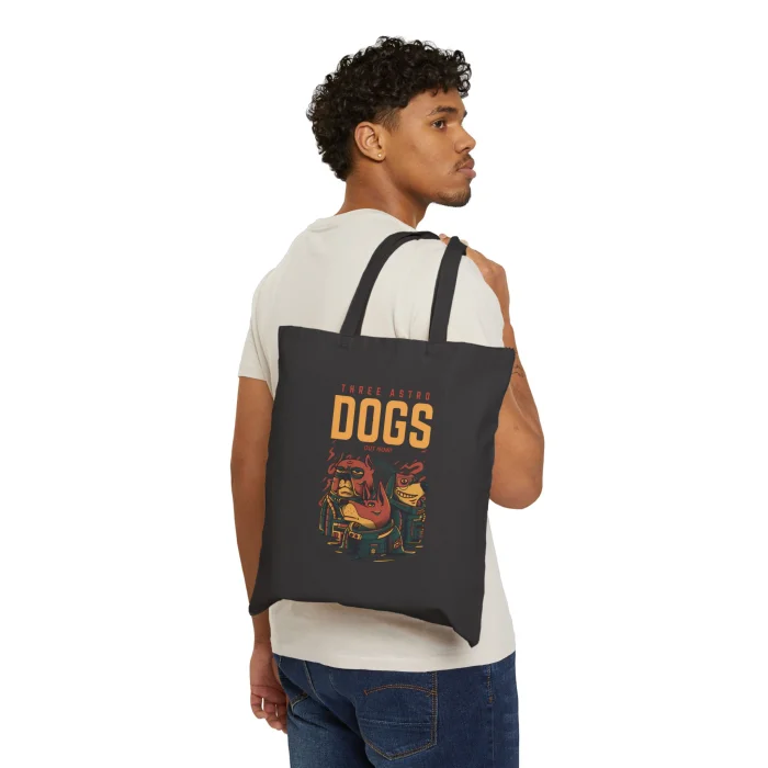 Torba z nadrukiem Three Astro Dogs