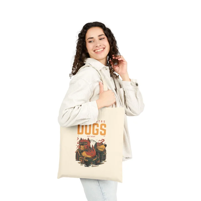 Torba z nadrukiem Three Astro Dogs