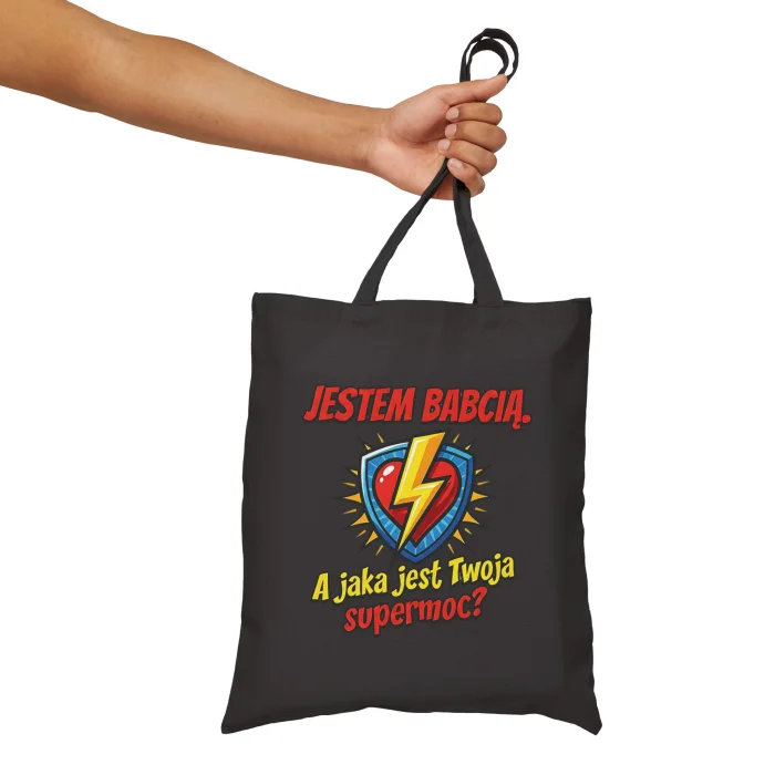 Torba z nadrukiem Super Babcia