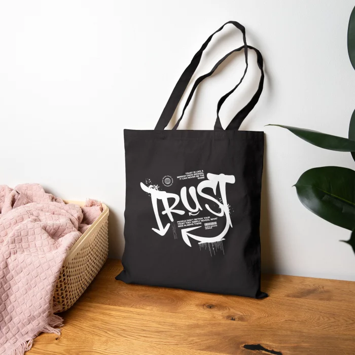 Torba z nadrukiem Trust