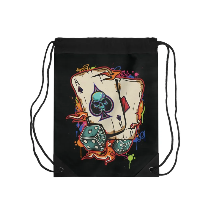 Worek z nadrukiem Ace of Skull