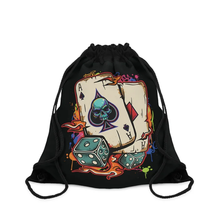 Worek z nadrukiem Ace of Skull