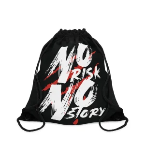 Worek z nadrukiem No Risk No Story