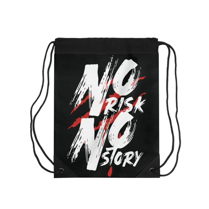 Worek z nadrukiem No Risk No Story