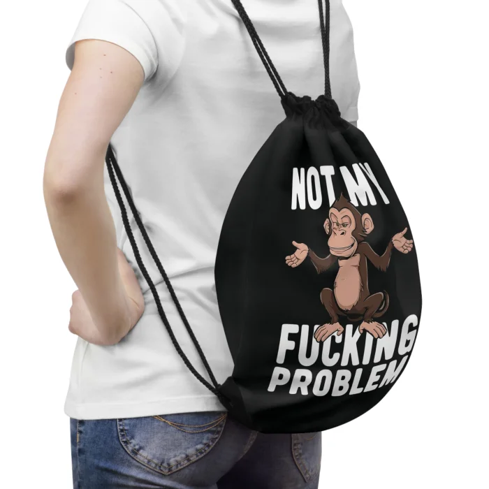 Worek z nadrukiem Not My Fucking Problem