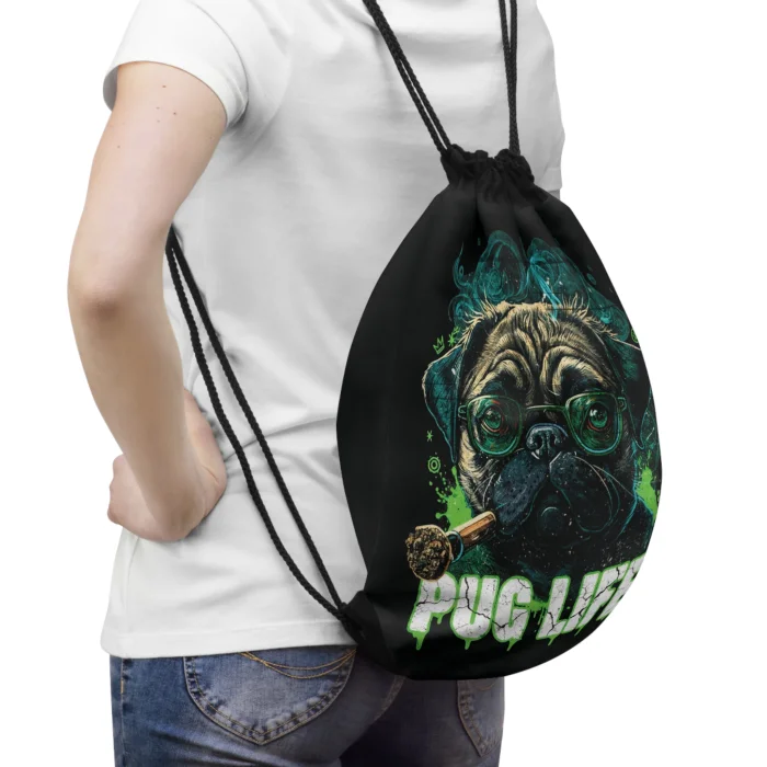 Worek z nadrukiem Pug Life