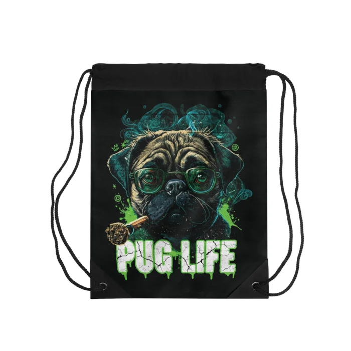 Worek z nadrukiem Pug Life