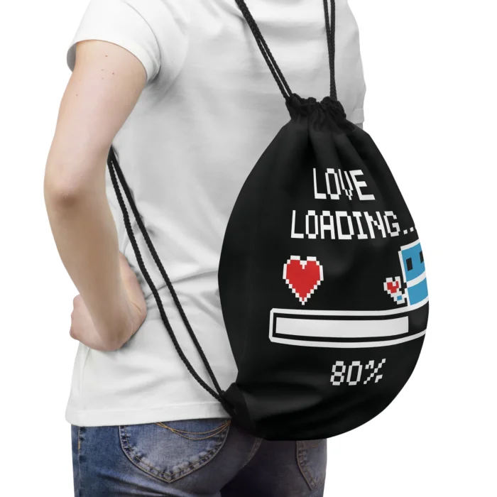Worek z nadrukiem Love Loading