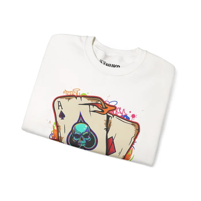 Bluza z nadrukiem Ace Of Skull