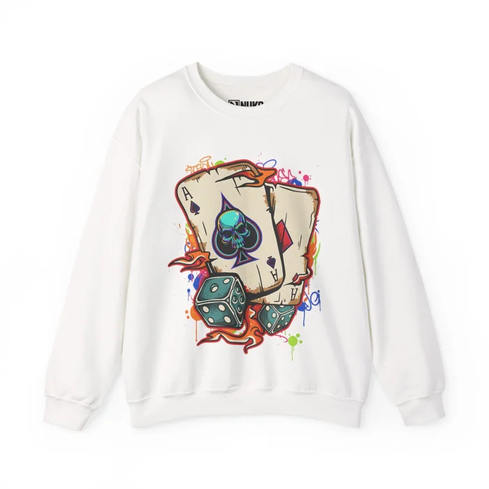Bluza z nadrukiem Ace Of Skull