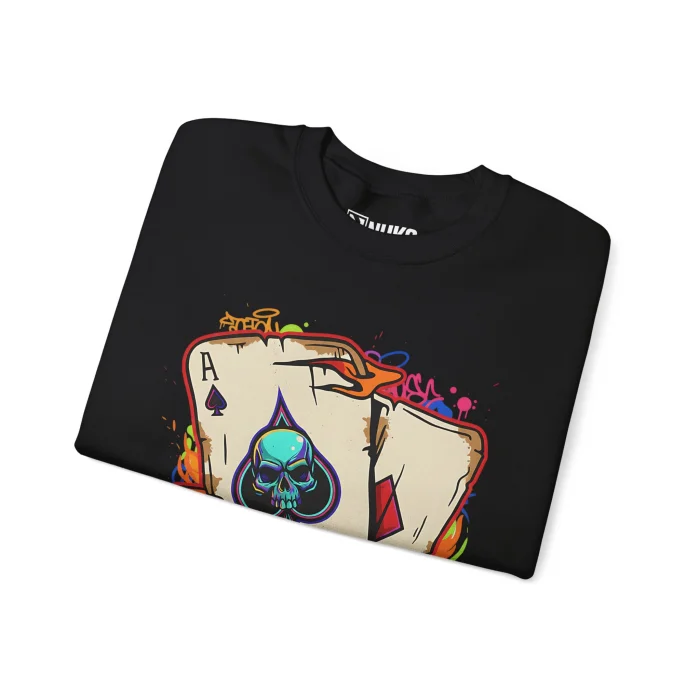 Bluza z nadrukiem Ace Of Skull