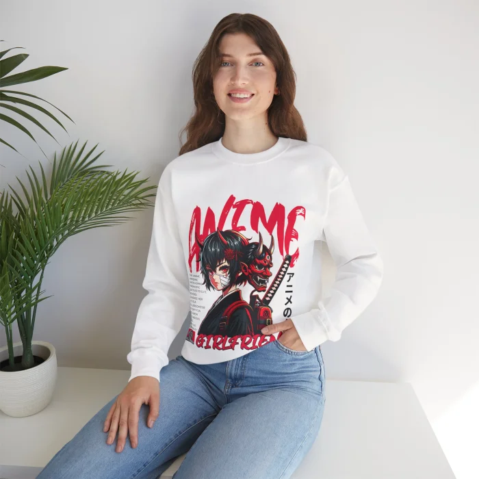 Bluza z nadrukiem Anime Girlfriend