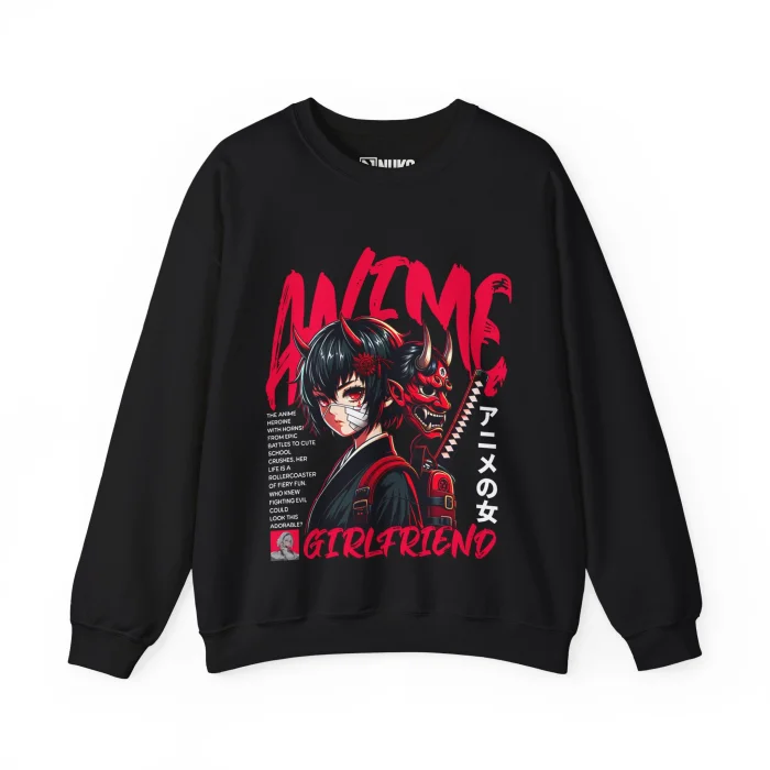 Bluza z nadrukiem Anime Girlfriend