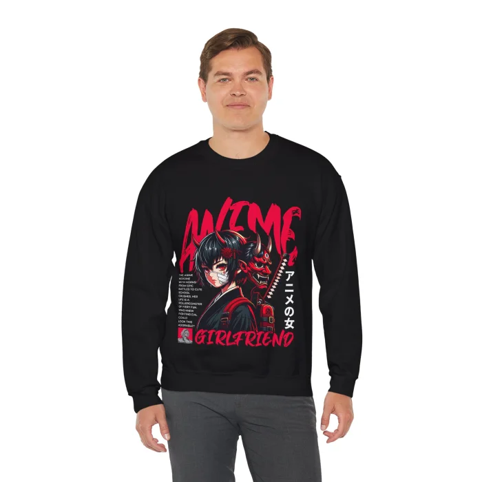 Bluza z nadrukiem Anime Girlfriend