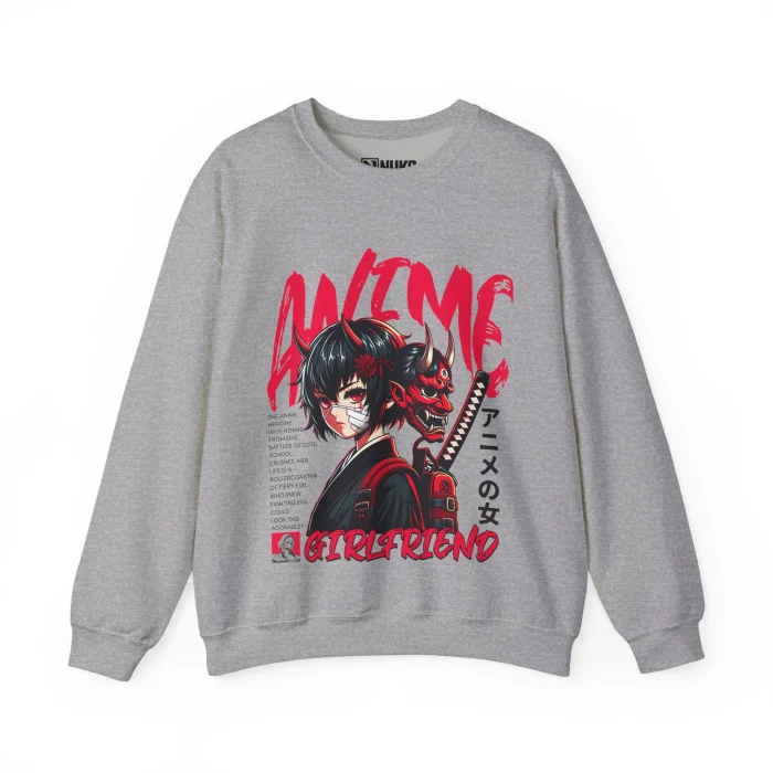 Bluza z nadrukiem Anime Girlfriend