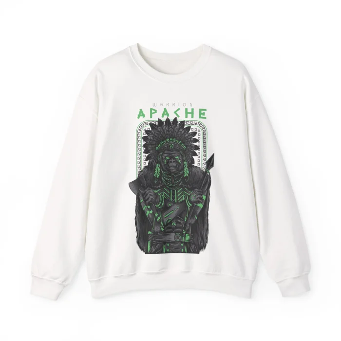 Bluza z nadrukiem Apache Warrior