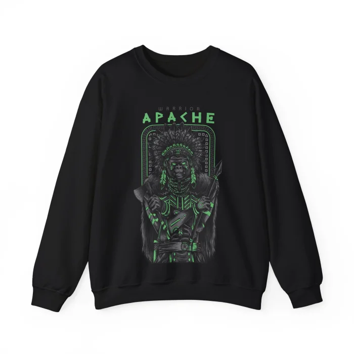 Bluza z nadrukiem Apache Warrior