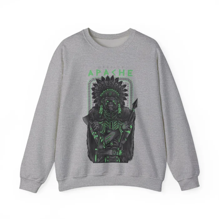 Bluza z nadrukiem Apache Warrior