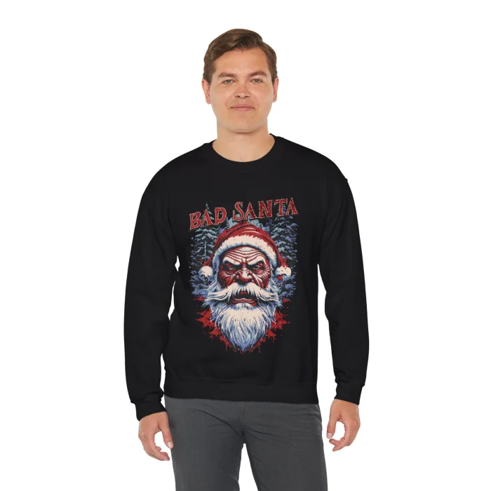 Bluza z nadrukiem Bad Santa