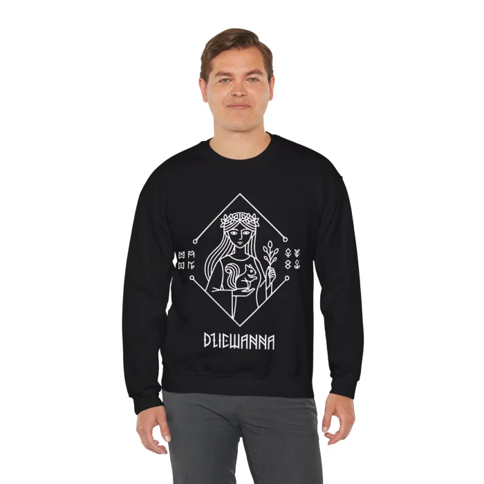 Bluza z nadrukiem Dziewanna