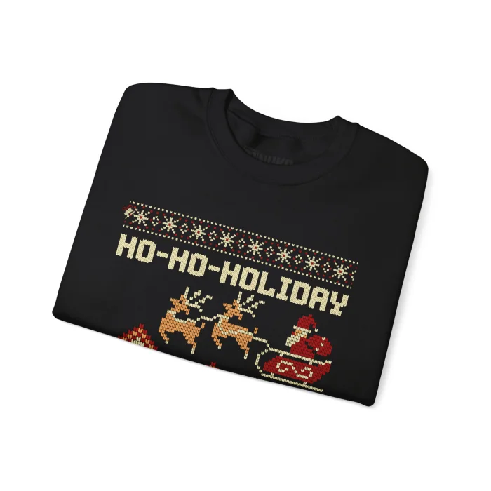 Bluza z nadrukiem Ho Ho Holiday